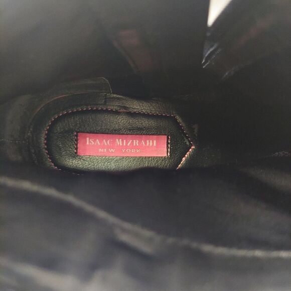 Isaac Mizrahi Julian Leather Ankle Boots - Picture 7 of 8